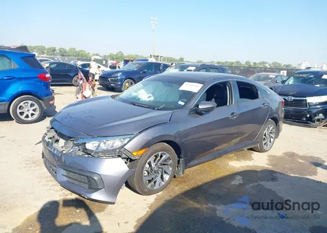 2016 Honda Civic Ex from USA, damaged, VIN 19XFC2F70GE055177